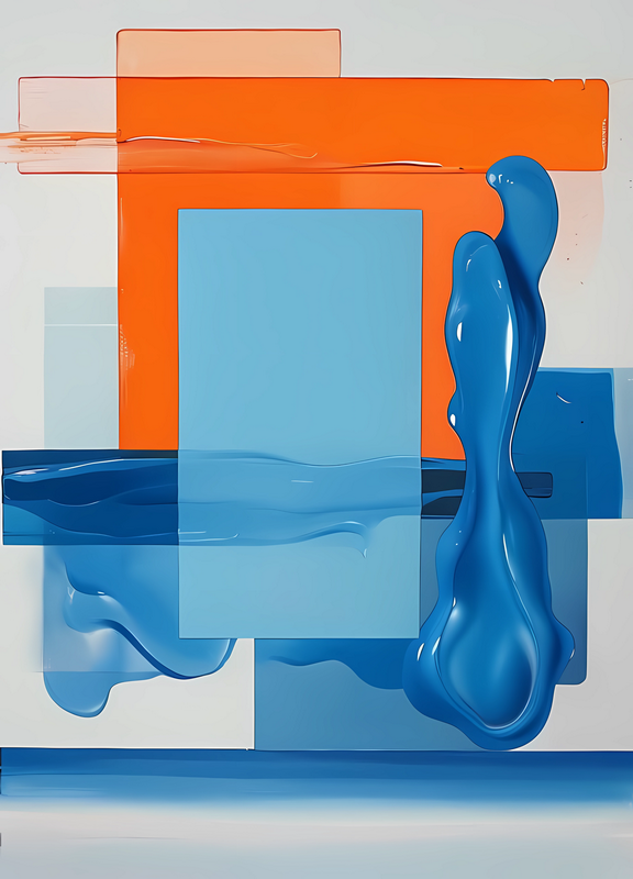 Blue and Orange